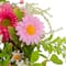23" Pink & Yellow Chrysanthemum & Berry Floral Spring Wreath